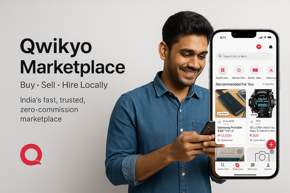 Qwikyo Marketplace Launch